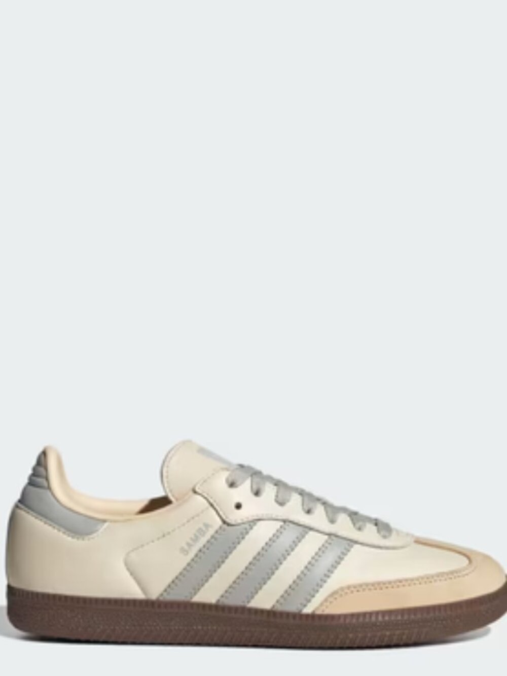 Adidas Samba OG M 7.5/W 8.5 Cream White & Wonder Silver